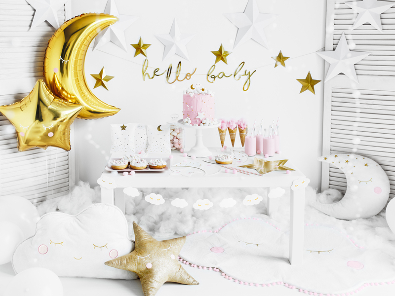 03 Decoration d'anniversaire de petite fille Little star